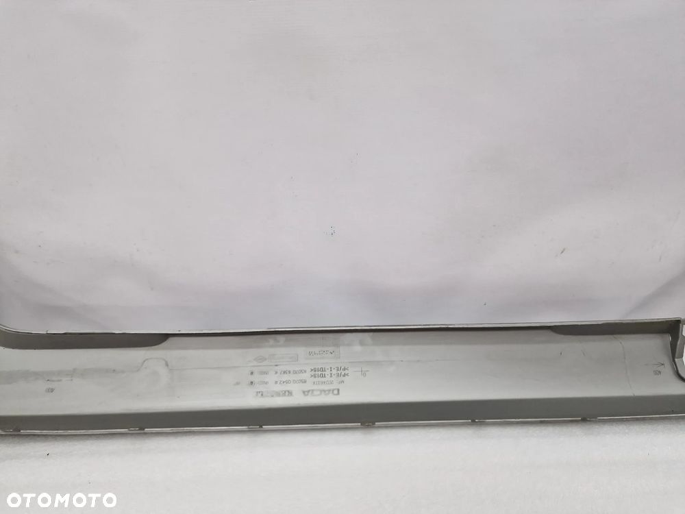 DACIA DUSTER II 17- DYFUZOR / SPOJLER ZDERZAKA TYLNEGO TYLNIEGO TYŁ , NR 850700542R / 850706367R , NR AUKCJI DT342 - 9