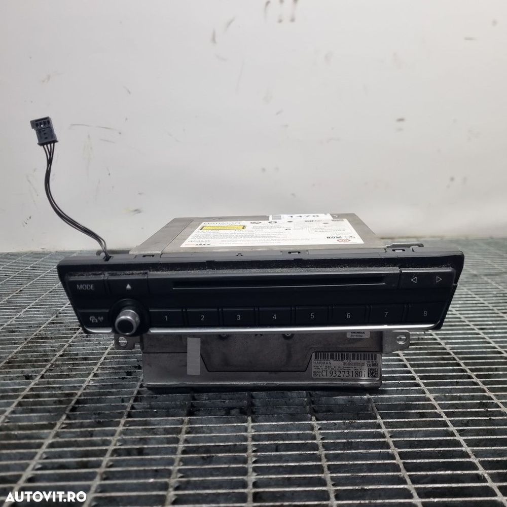 Cd player BMW X3 F25 2010 - 2014 (1478) 93273180I - 1