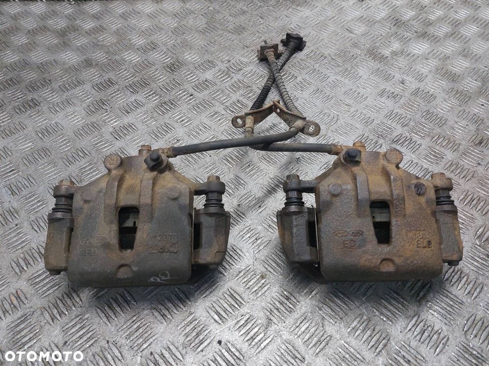 TARCZE HAMULCOWE PRZÓD + ZACISKI HYUNDAI I30 I 1.6 16V - 7