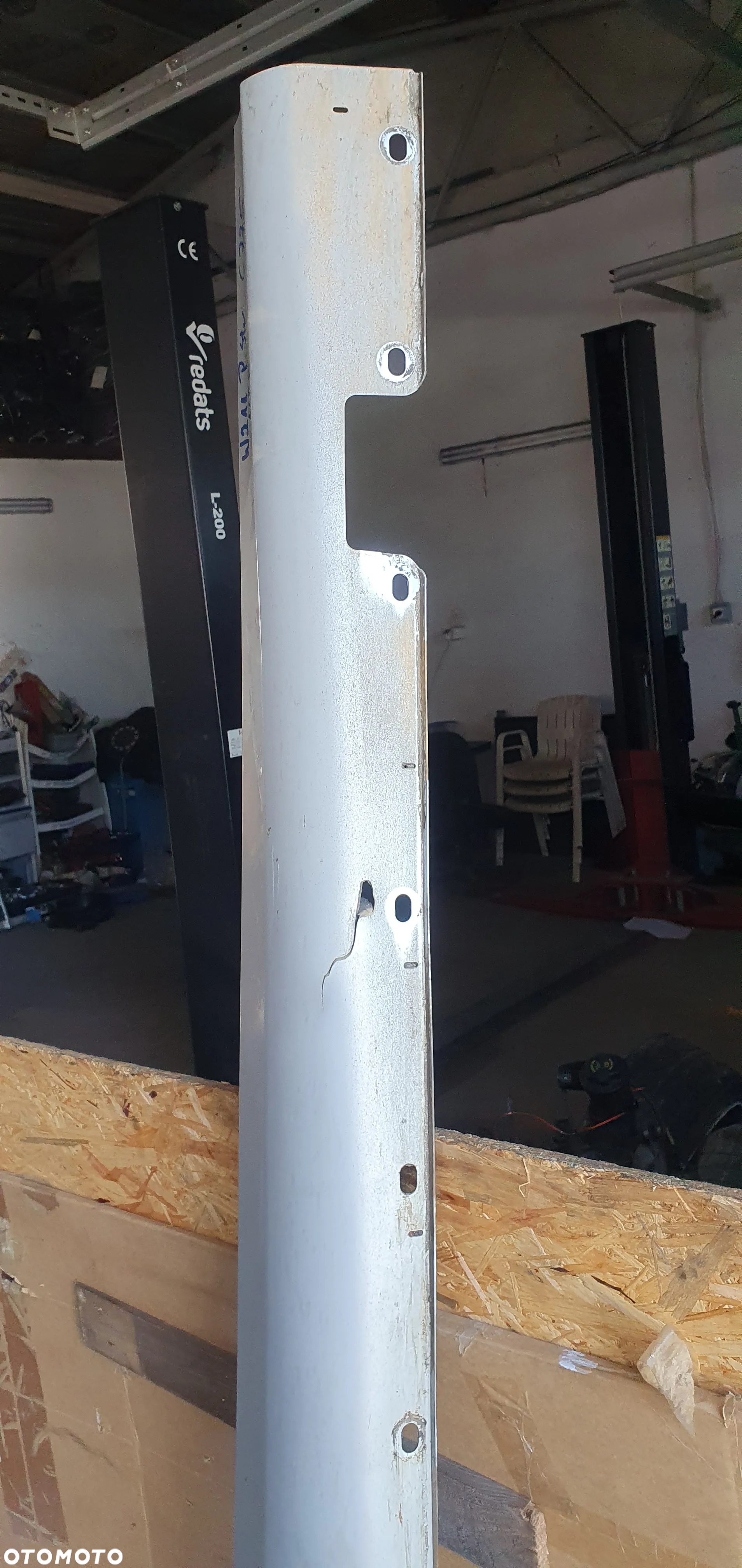 Nakładka listwa progowa osłona prawa Mercedes E-Klasa W211 Lift Kombi C775 A2116980454 - 4