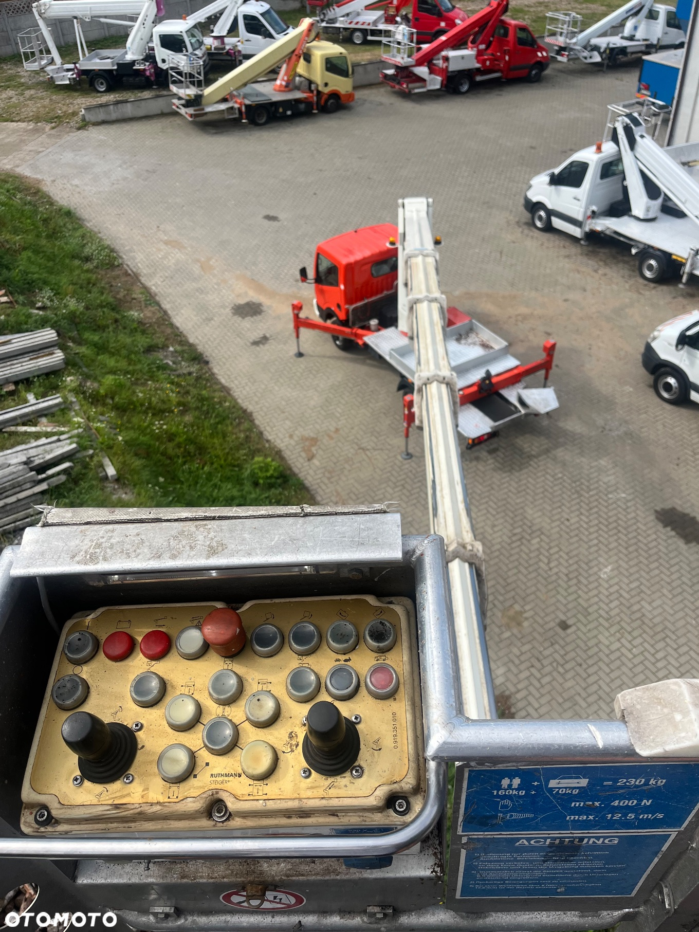 Nissan Podnośnik Koszowy Ruthmann TB 270 27Metró  15W Bok Zwyżka Stan Idealny jak Wumag GSR Multitel - 23