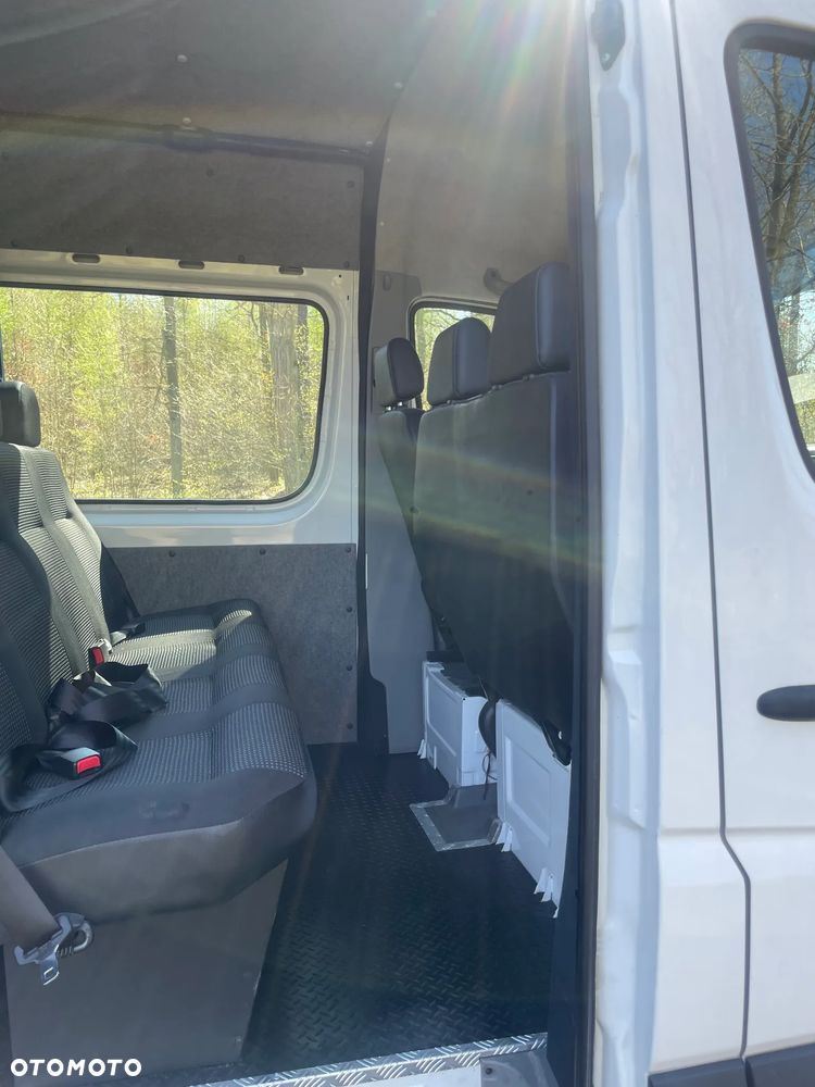 VW CRAFTER 2017r. Brygadówka, DOKA kabina, zabudowa - 2