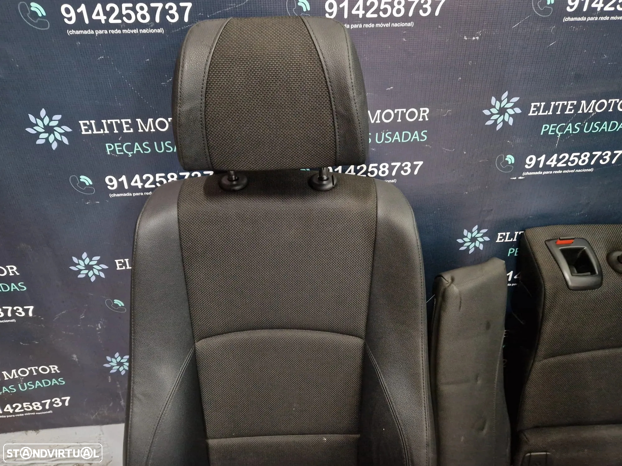 Jogo de bancos usados BMW SERIE 1 PACK M E87 E81 5 PORTAS PELE TECIDO - 8