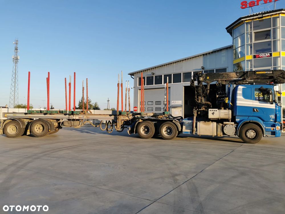 Scania R620, 6x4, do drewna, dłużycy, kłody, Epsilon S260L87 - 4