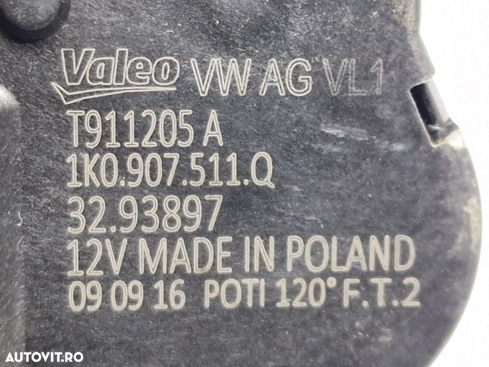 Motoras reglaj aeroterma VOLKSWAGEN CADDY IV Estate SAB, SAJ 2015 - >2.0 TDI CUUD, DFSD Valeo 1K0907511Q - 3