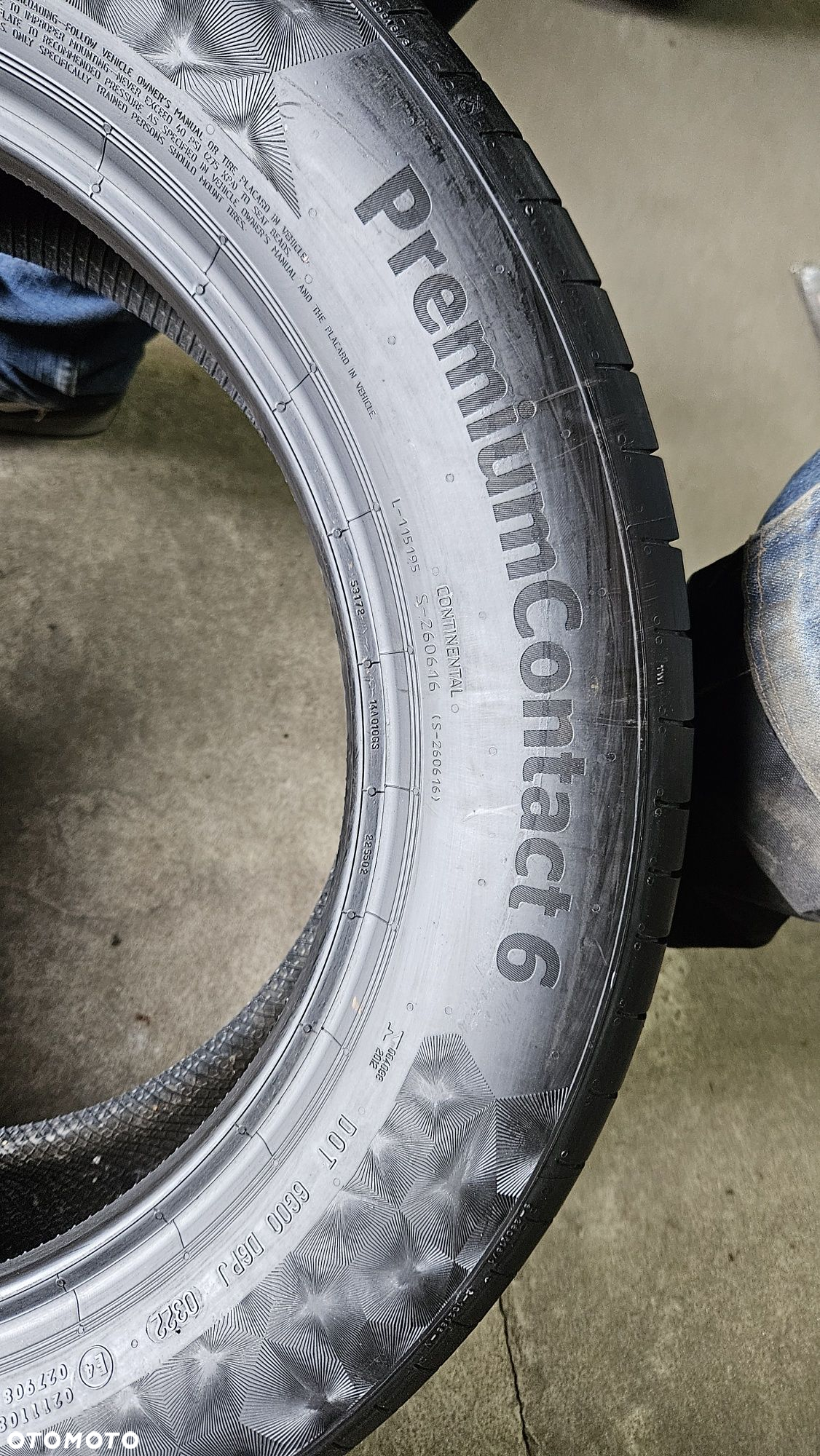 opona używana 225/55R17 Continental Premiumcontact 6 - 4