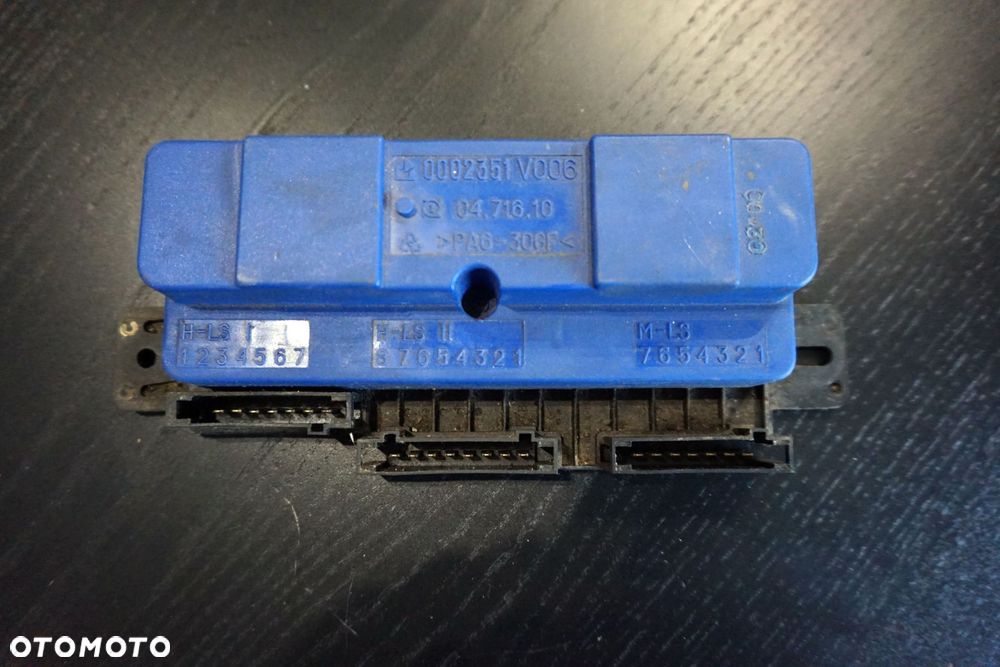 MODUŁ KOMFORTU FORTWO I 450 0002351V006 SMART 1998-2003 - 1