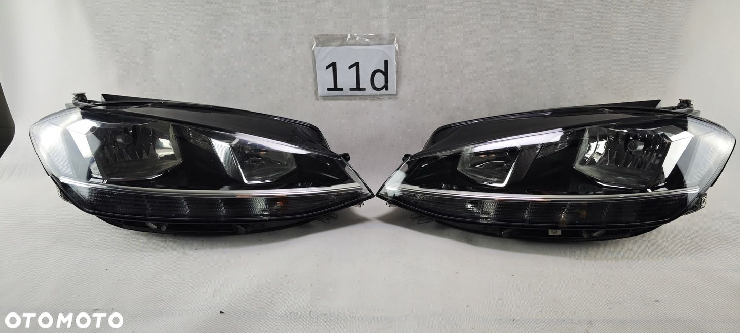 VW GOLF VII 7 LIFT REFLEKTOR LED LEWY PRAWY LAMPA LEWA PRAWA 5G1 - 2