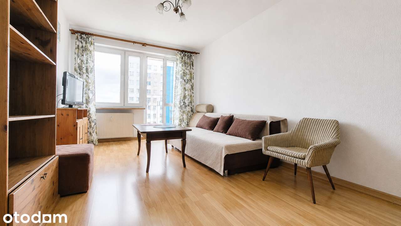 2 pokoje, 38 m² os. Kosmonautów | Rzadkość – jasna kuchnia z oknem!