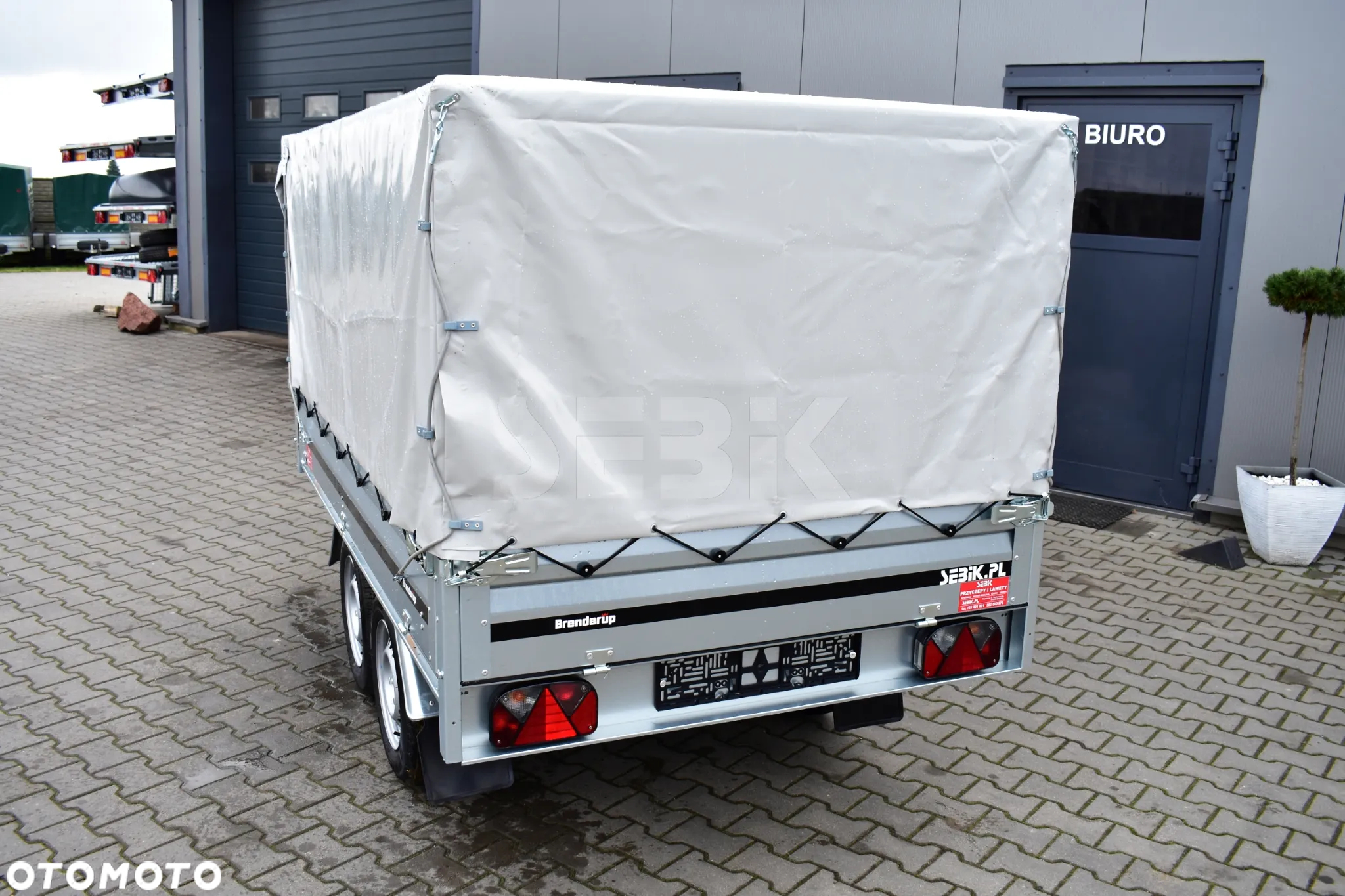 Brenderup PRZYCZEPA LEKKA DWUOSIOWA 250 x 142 cm. Z DOSTAWĄ!!! - 11