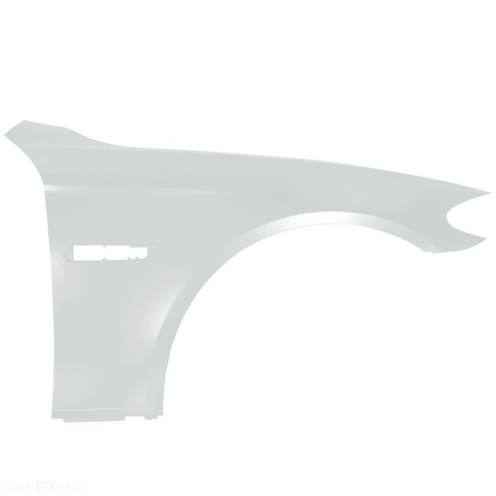 BLU Błotnik BMW 5 F10 F11 354 prawy srebrny 2010-2017 przód Titansilber - 2