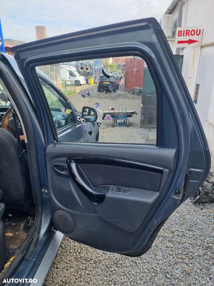 Usa Dreapta Spate Dacia Duster 2010 - 2017 SUV 4 Usi Grigio TEFAA (1365) - 2