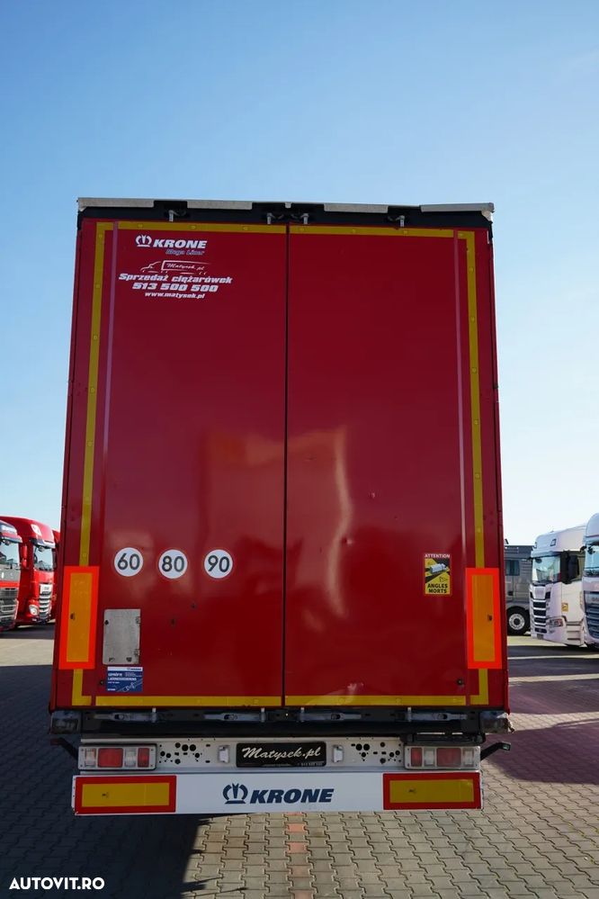 Krone CORTINĂ KRONE / MEGA / 2018 / AXĂ RIDICABILĂ / PLATĂ JOSĂ - 12