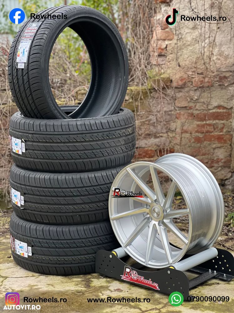 Jante BMW R19 Roti BMW R19 BMW G20 G22 G30 G31 G11 G12 X3 X4 G02 cu anvelope vara sau iarna R19 245/275 jante Vossen CVT Concave - 2