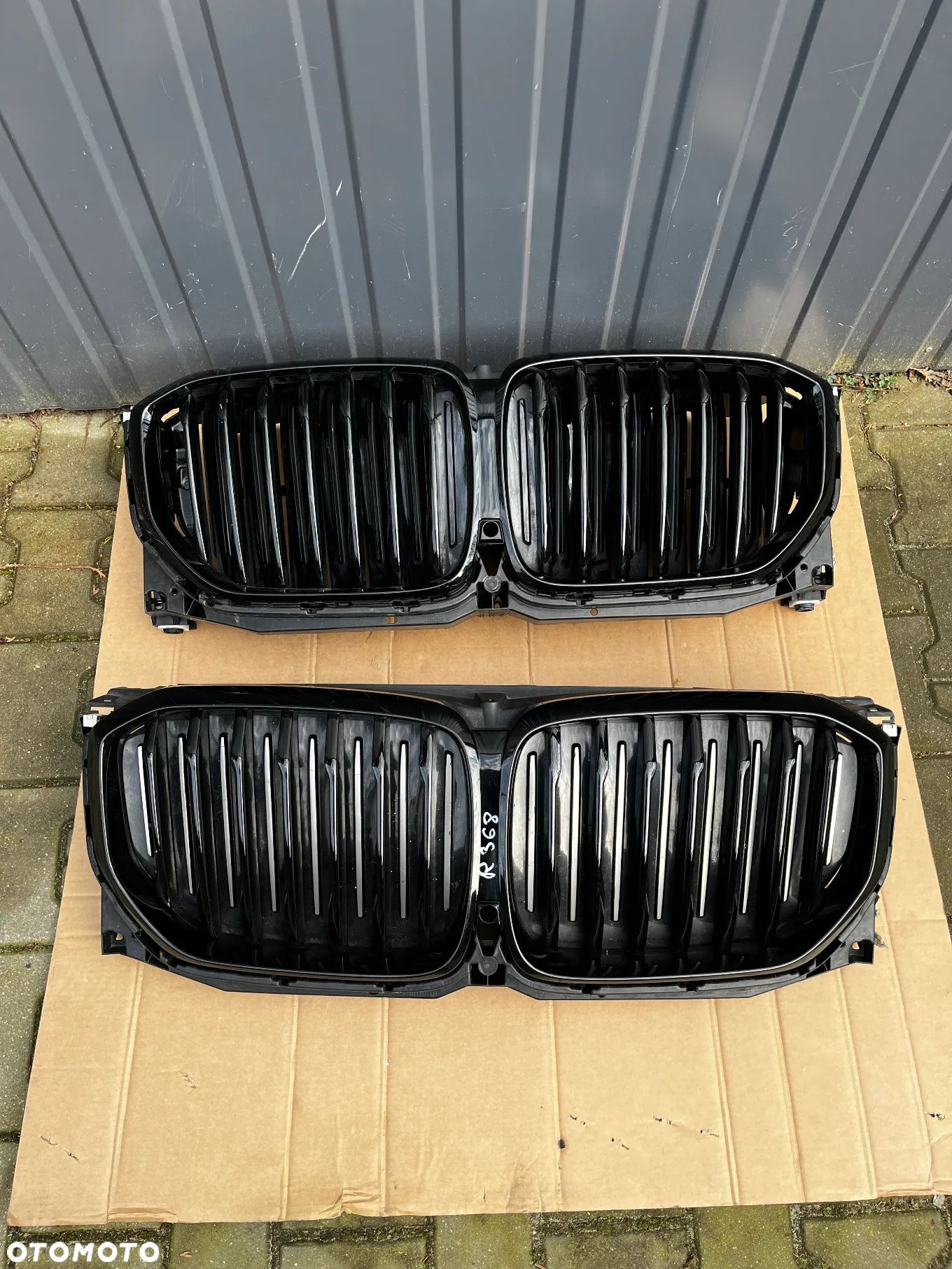 ATRAPA GRILL NERKI BMW G05 X5 G06 X6 ORYGINAŁ ELEKTRYCZNE DEMONTAŻ CAŁE SHADOW - 1