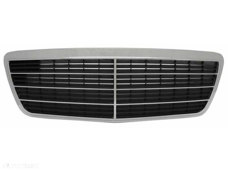Grila radiator Mercedes E Class W210 an 1999-2002 , este noua - 1