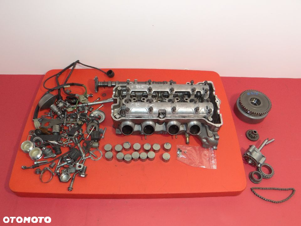 CB 600 HORNET GŁOWICA + ZAWORY + PANEWKI + SZKALNKI + PŁYTKI ZAWOROWE - 15