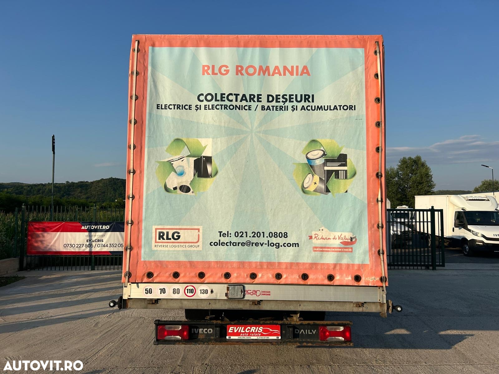 Iveco Daily Prelata 10 EUROPALETI AXA DUBLA SPATE - 9