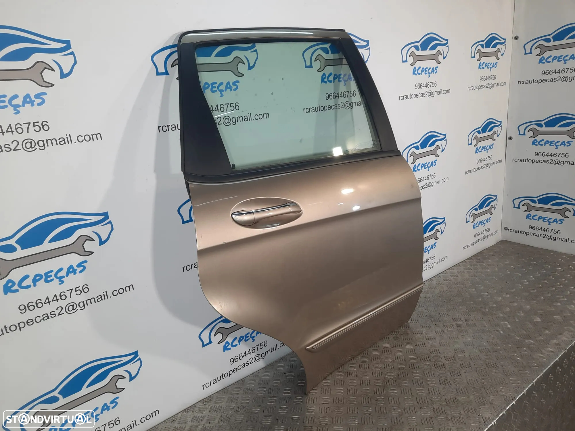 PORTA TRASEIRA TRÁS DIREITA MERCEDES BENZ CLASSE A W169 MOTOR PUXADOR VIDRO - 4