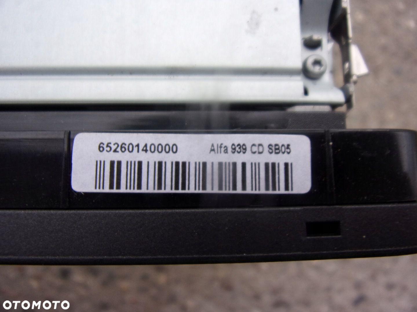 ALFA ROMEO 159 RADIO FABRYCZNE 7646302316 - 5