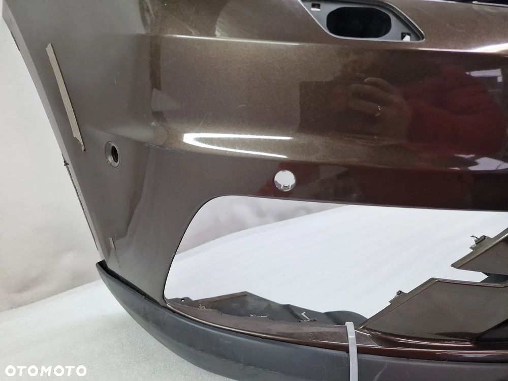 VW CADDY 2K5 ALLTRACK 15- ZDERZAK PRZEDNI PRZÓD BRĄZOWY NA 6XPDC 6X PDC + SPRYSKI , POSIADA ATRAPĘ / GRILL + KRATKA ŚRODKOWA ORAZ SPOJLER , NR 2K5807221K , NR AUKCJI NZ1343 - 5