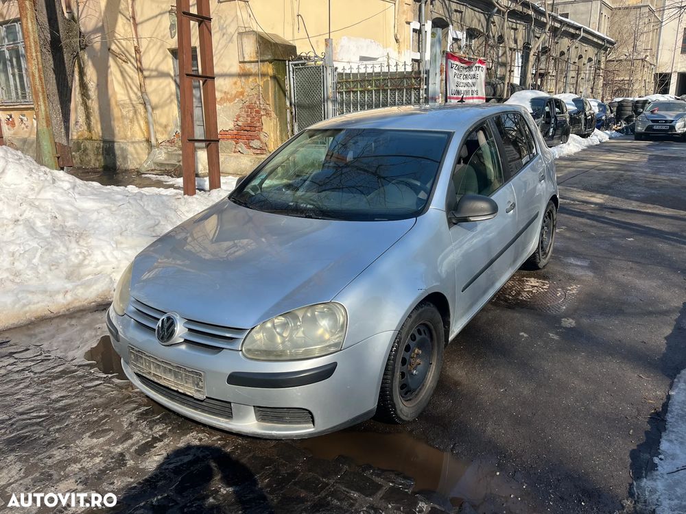 Bara fata completa VW Volkswagen Golf 5 gri argintiu 2007 LA7W - 7