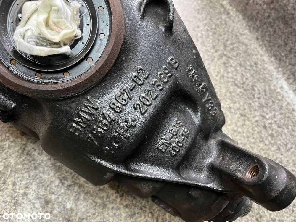 Most tylny dyfer dyferencjal tyl 3.15 BMW X5 E70 3.0 D 245KM LIFT LCI 30 mm - 7