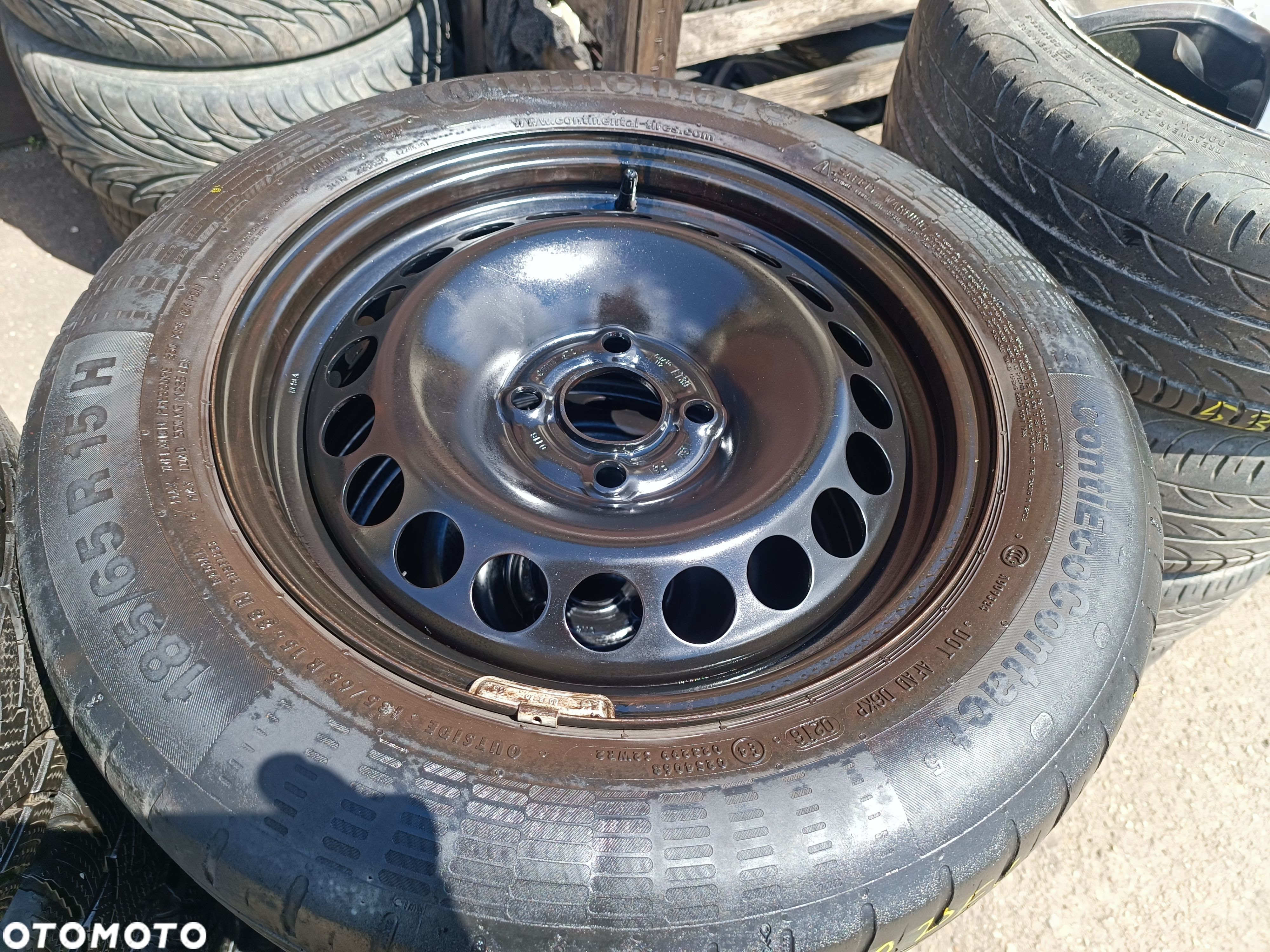 4x100 Felgi Stal Stalowe 15 Koła letnie lato OPEL MERIVA A ASTRA G H CORSA D E VECTRA A B CHEVROLET Fiat Grande Punto Evo ALU-RAD Legnica 185/65 5,5mm - 1