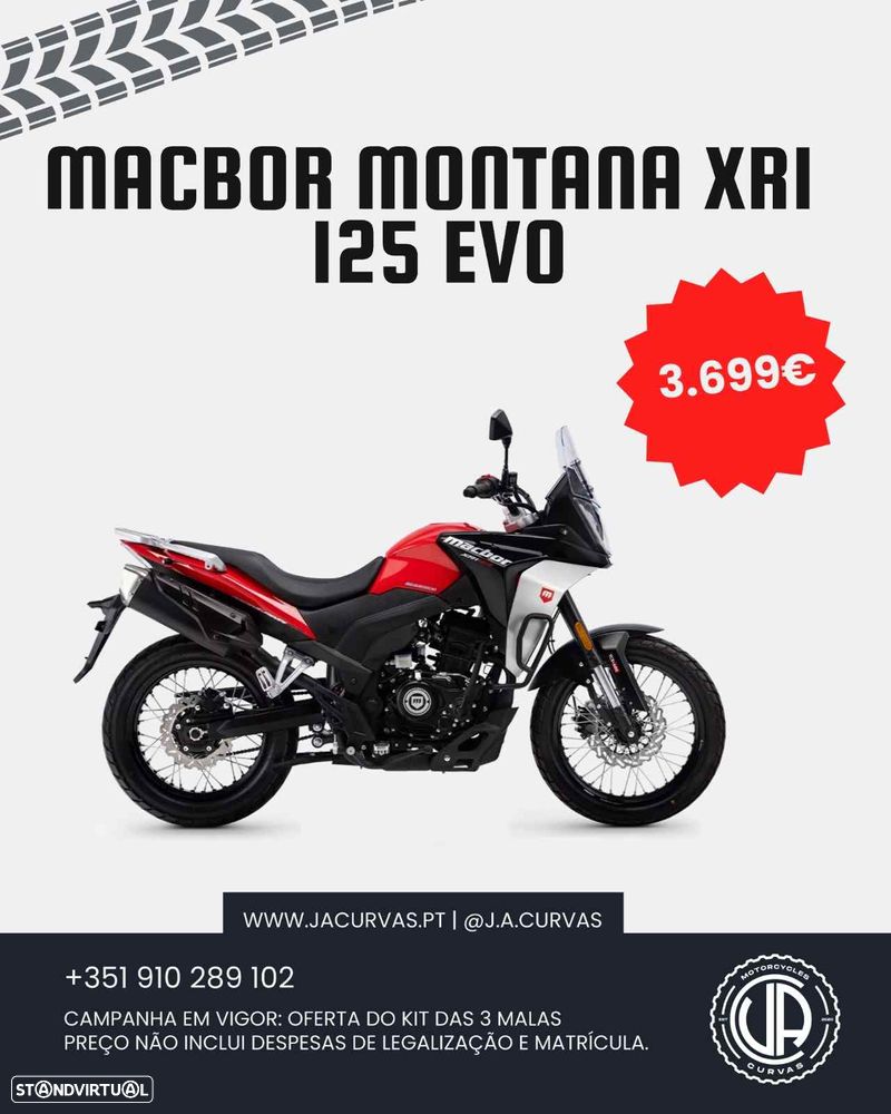 Macbor Montana XR1 125 EVO (CAMPANHA EM VIGOR) - 1