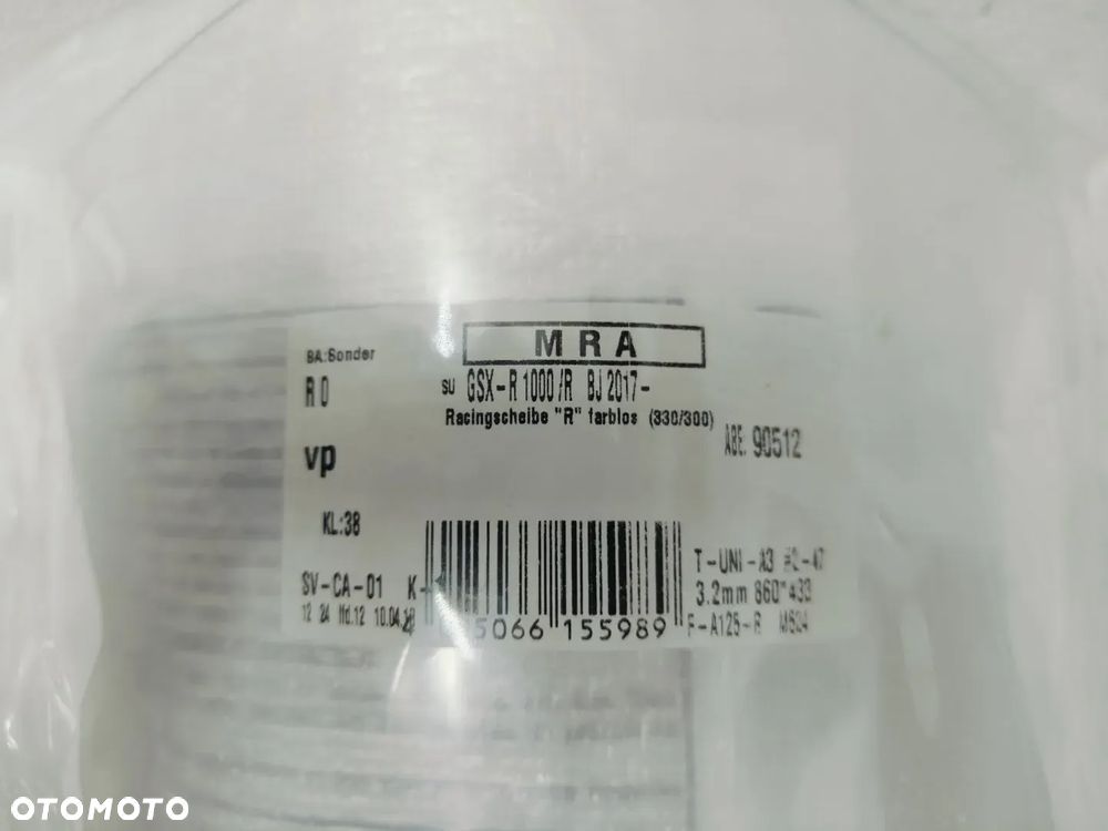 Szyba MRA Suzuki GSX-R 1000 R ( -2017 L7) - 2