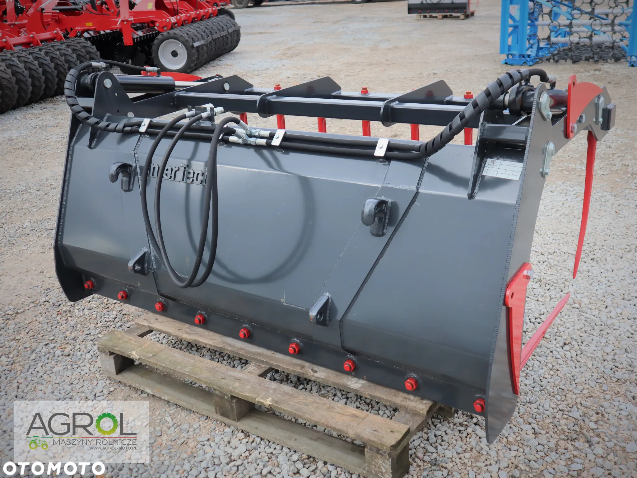 Widło-krokodyl INTER-TECH 1.5m 1,8 m; łyżka/chwytak/paleciak - 4