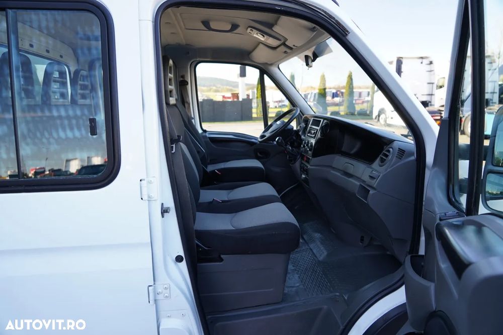 Iveco DAILY 35C11 / BASCULATOR / CU TRACȚIE MÂNĂ / DOUĂ TRACȚII / MANUAL / 7 LOCURI / IMPORTAT - 34