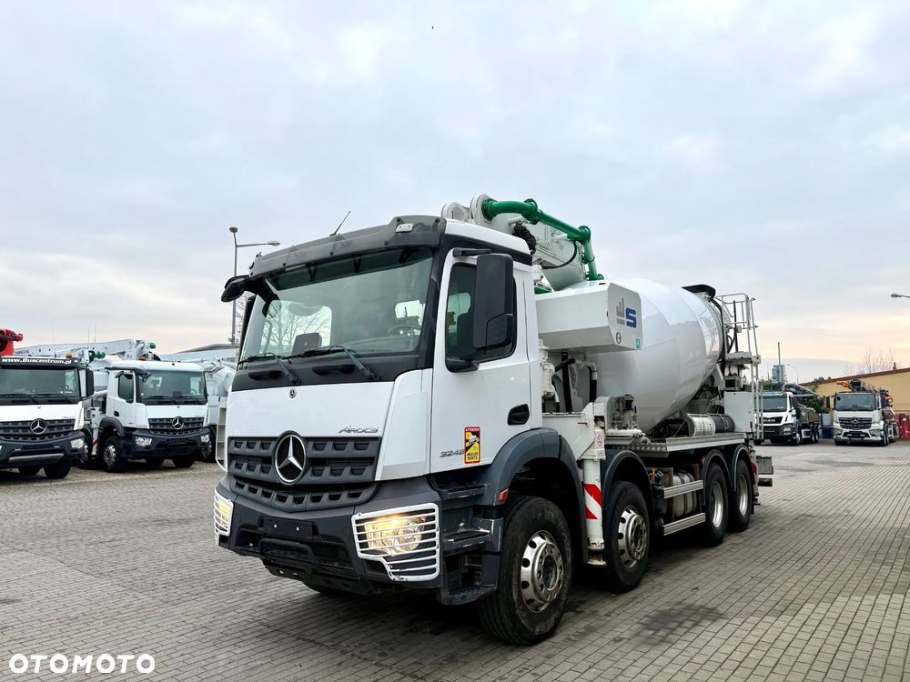 Mercedes-Benz Arocs 3246 Sermac 28-4 m 4Z28 - 4
