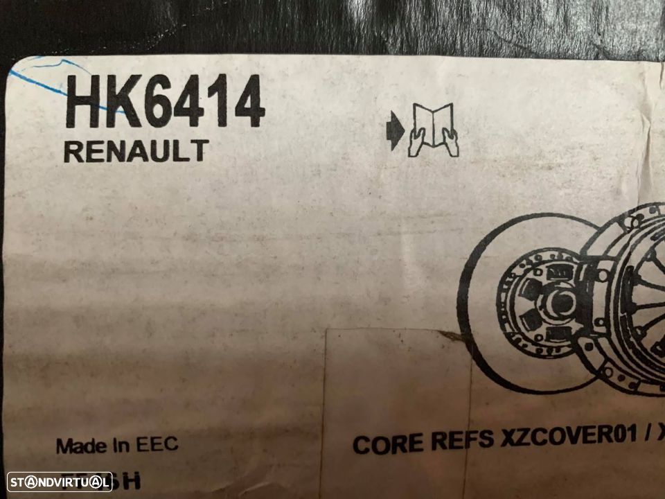 Kit embraiagem Renault Laguna I 2.2D G8T NOVO - 1