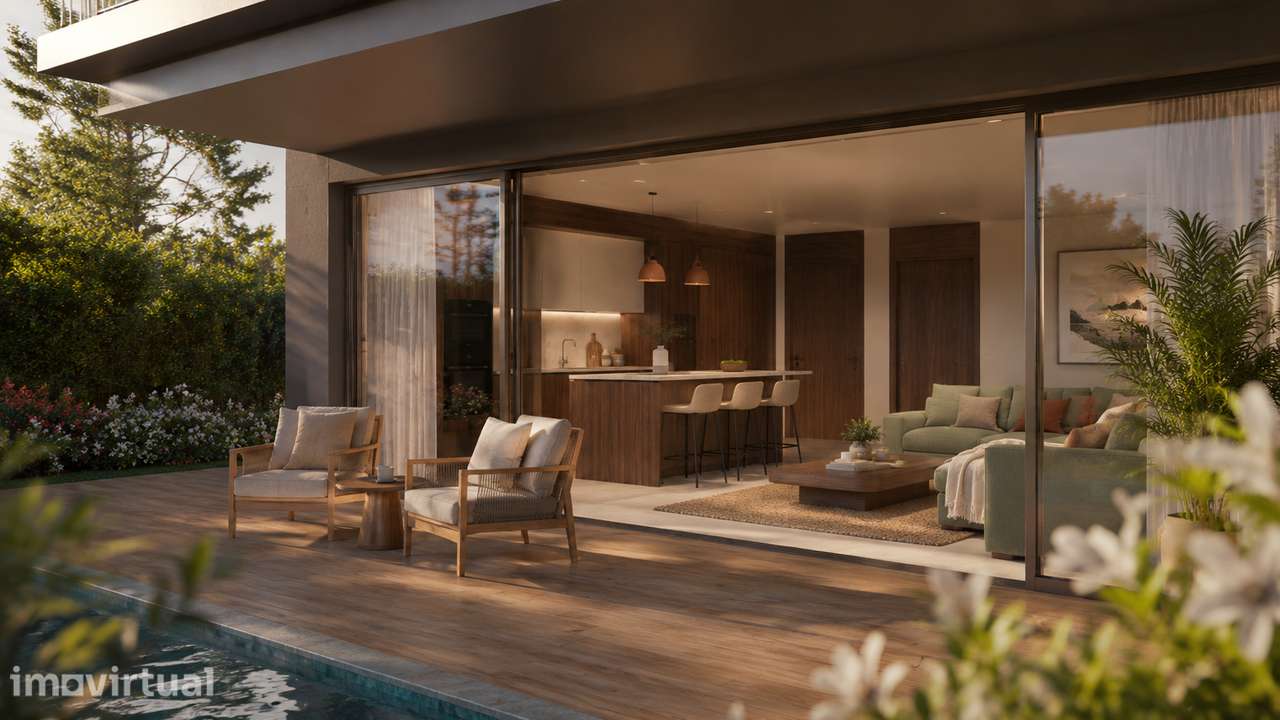 T2 novo Gaia-Foz | terraço 136 m2 com piscina privativa | Sal D'Ouro - Grande imagem: 4/10