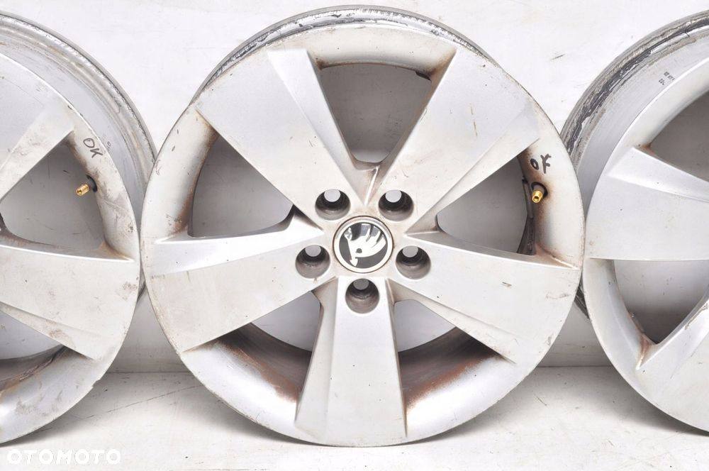 SKODA FABIA RAPID FELGI ALUMINIOWE R15" 6J 5X100 ET 38 6V0601025A - 3