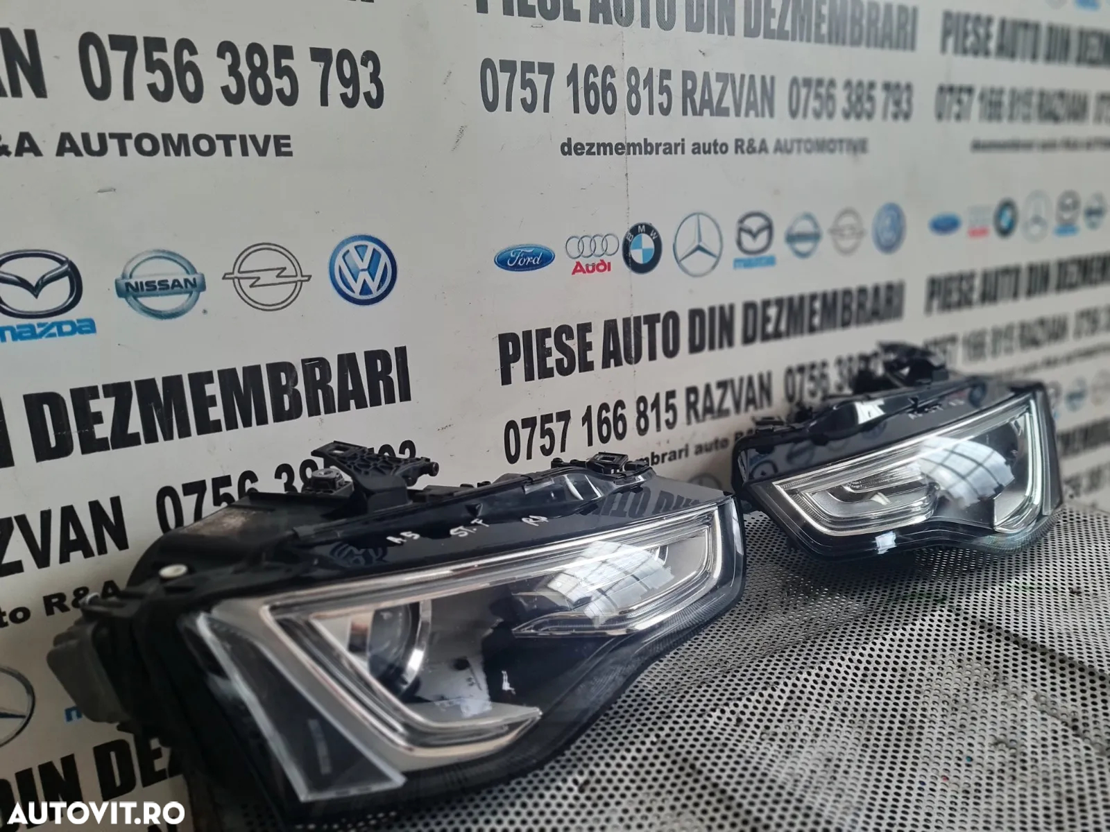 Faruri Far Stanga Dreapta Led Bi-Xenon Complete Audi A5 Facelift 2.0 Tdi Euro 5 Motor CJC Cutie Aut - 4