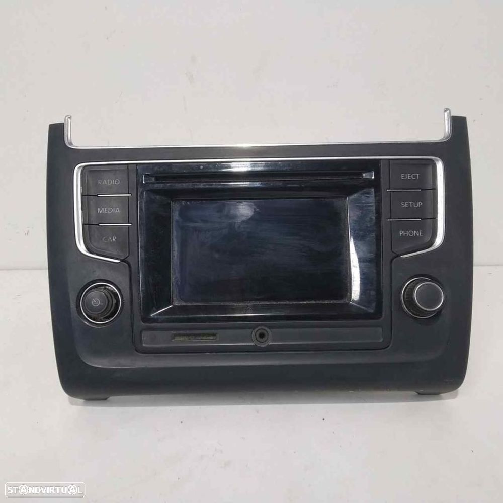 SISTEMA DE ÁUDIO RÁDIO CD VOLKSWAGEN POLO V 6C1 - 1