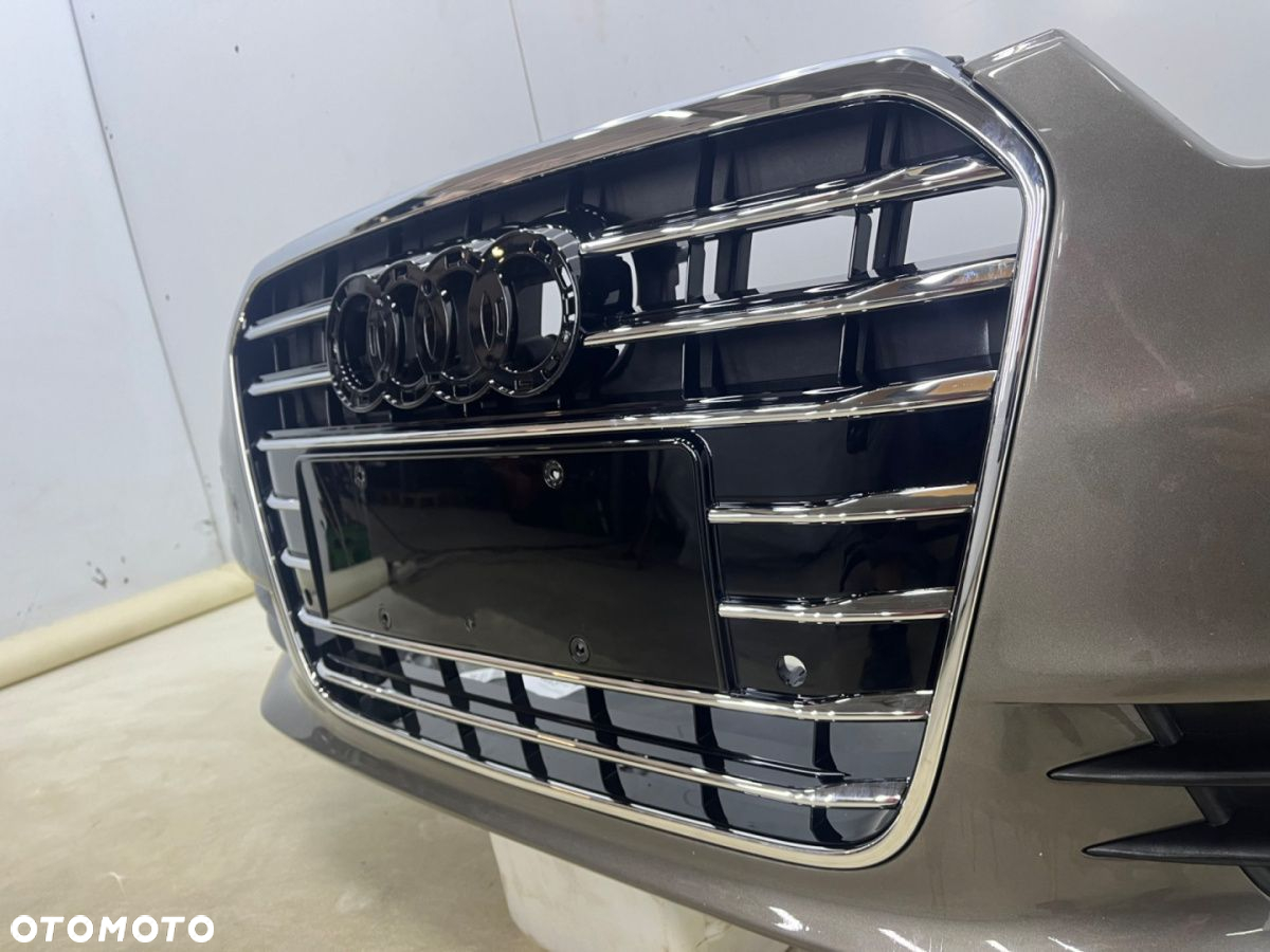Zderzak przedni Audi A6 C7 11-14r. Przedlift przód 4XPDC spryski 4G0807437 - 12