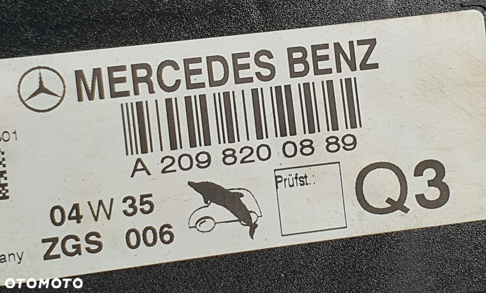 WZMACNIACZ ANTENY MERCEDES W209 A2098200889 - 3