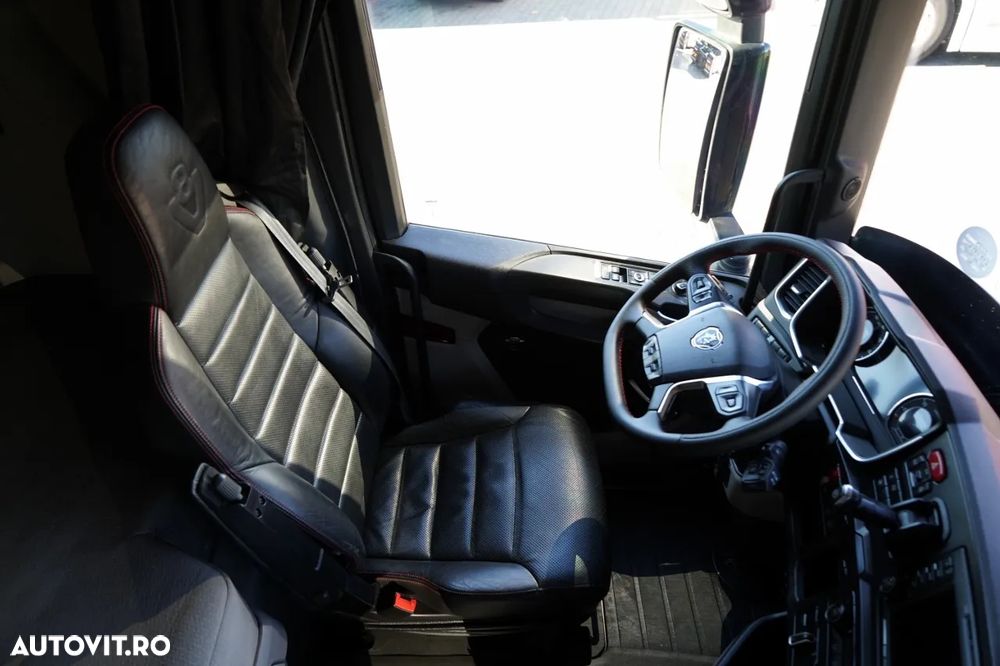 Scania S 520 / V8 / RETARDER / I-PARK COOL / COMPLET AIRMATIC / PIELE / ANVELOPE 100% - 27