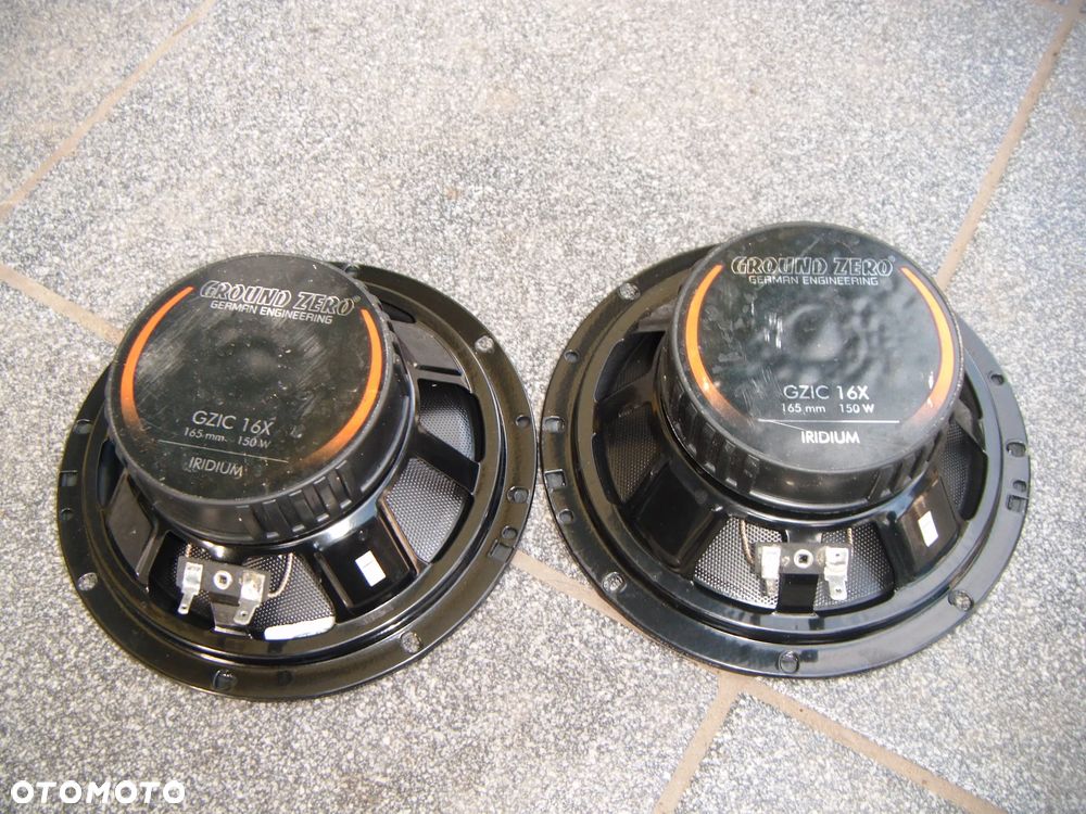 głośniki ground zero gzic 16x komplet - 2