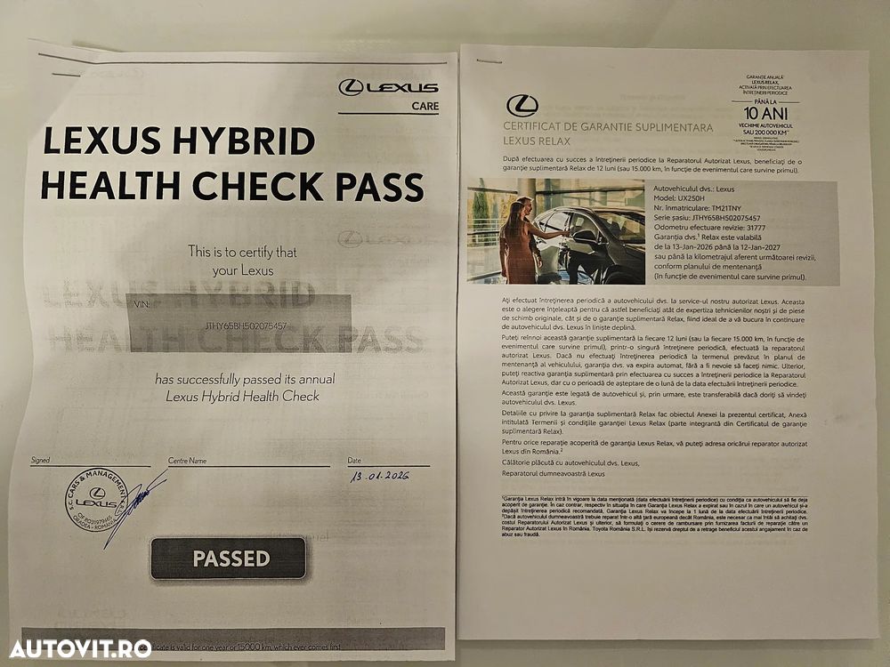 Lexus UX 250h Luxury Line - 2