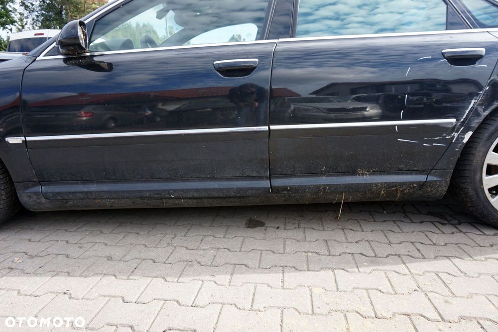 ĆWIARTKA PRÓG SŁUPEK LEWY A8 II D3 4E2 LIFT   AUDI 2005-2010 - 1