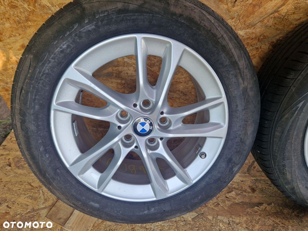 BMW 2 FELGI ALUMINIOWE 16' 5X112 ET47 OPONY 205/60R16 8431/2013 6MM - 6