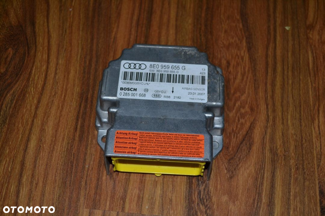 AUDI A4 B7 SENSOR AIRBAG 8E0959655G 0285001668 - 2