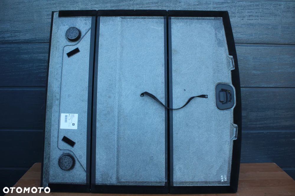 WYKŁADZINA PODŁOGA BAGAŻNIKA OPEL INSIGNIA A KOMBI CZARNA - 10