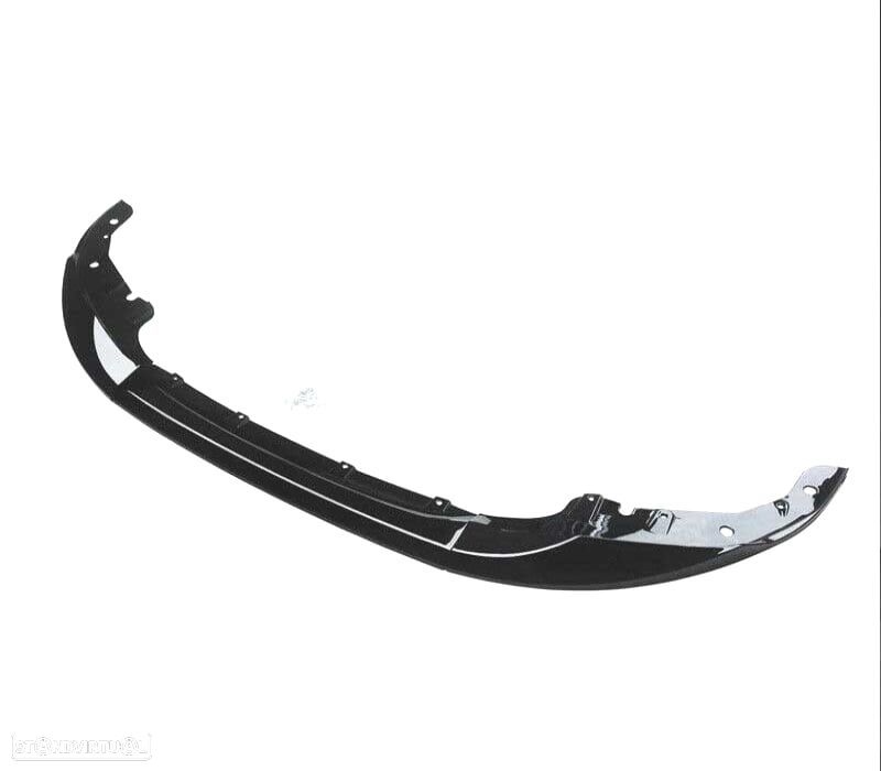 SPOILER LIP FRONTAL BMW G22 20- LOOK M PERFORMANCE PRETO BRILHANTE - 2