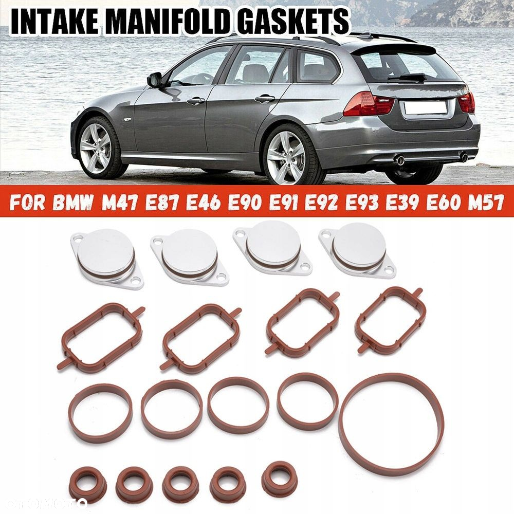 Zaślepki uszczelki kolektora ssącego BMW 4x 33mm - 6