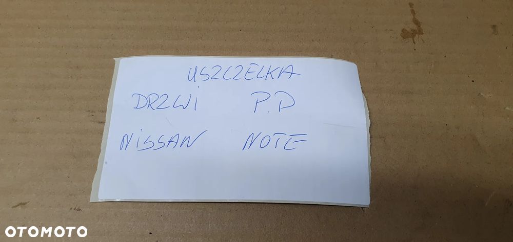 Uszczelka drzwi prawy przód przednia prawa Nissan Note E11 - 6